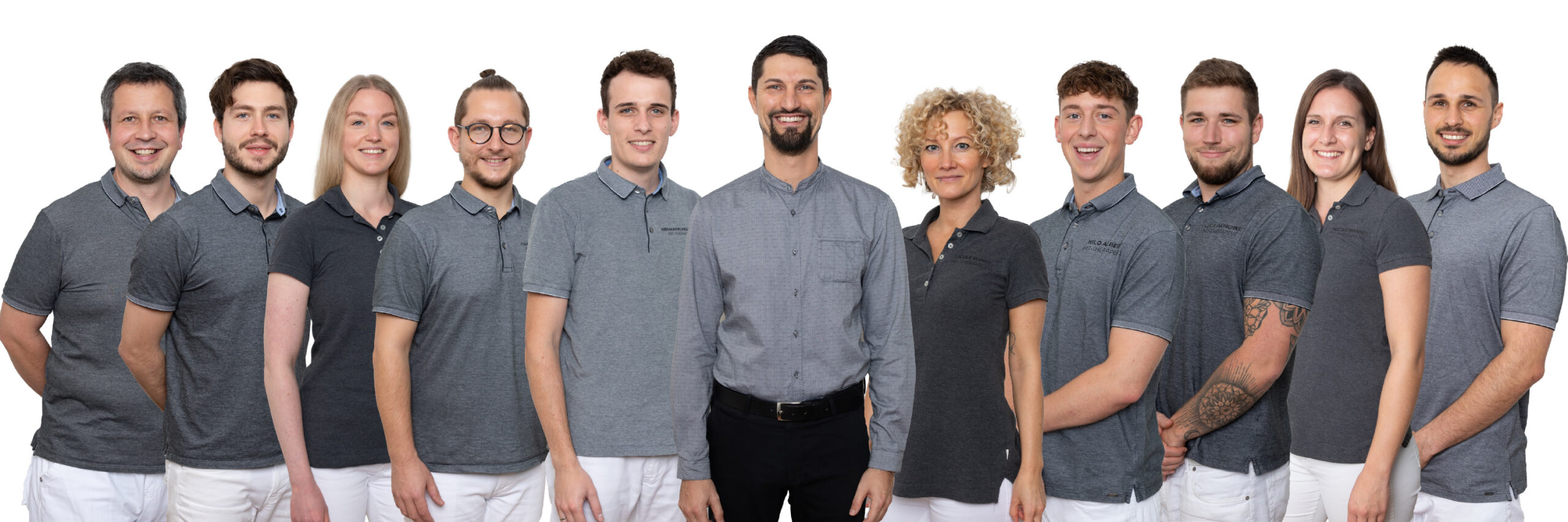 Team-nebeneinander